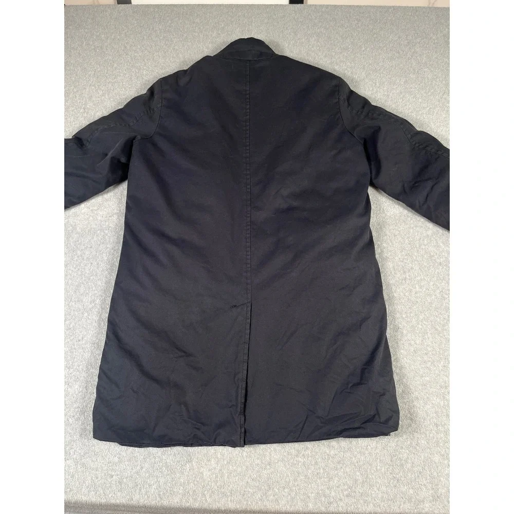 Banana Republic Mens Water Repellent Car Coat Navy Blue S/390488-00 Small
